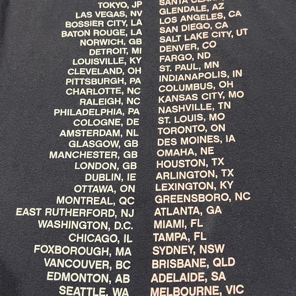 Taylor Swift 1989 Tour Shirt Size Small - Picture 4 of 9